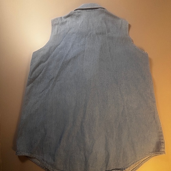 Three Rivers Denim Biker Vest XL Freedom Riders Eagle Patch Motorcycle Rally USA - Picture 8 of 9